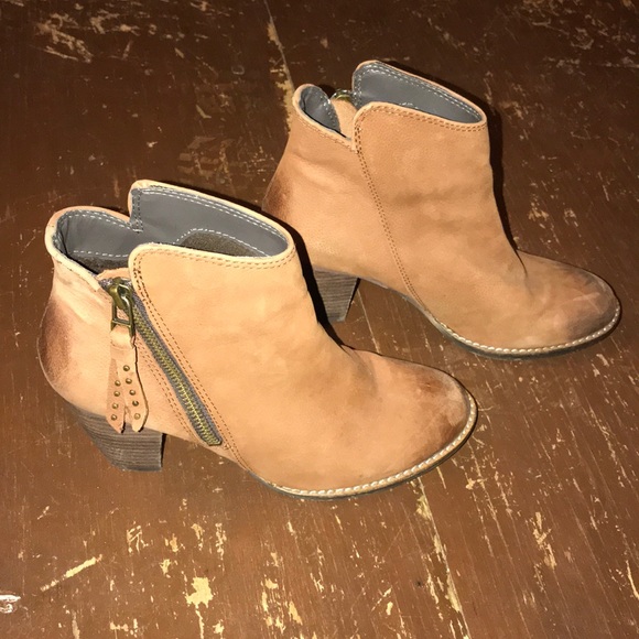 Steve Madden brown leather ankle boots - Picture 4 of 6